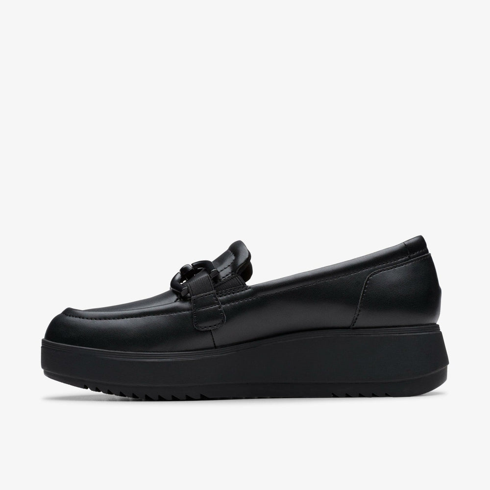 Zylah Top Black Leather | Clarks For Sale
