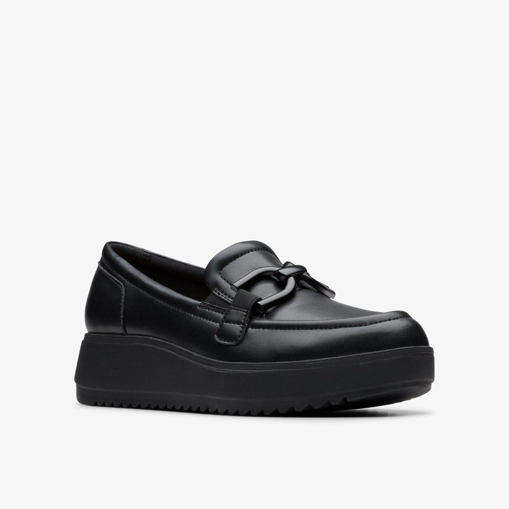 Zylah Top Black Leather | Clarks For Sale