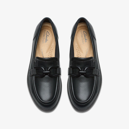 Zylah Top Black Leather | Clarks For Sale