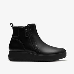 Zylah Willow Black Leather | Clarks For Sale