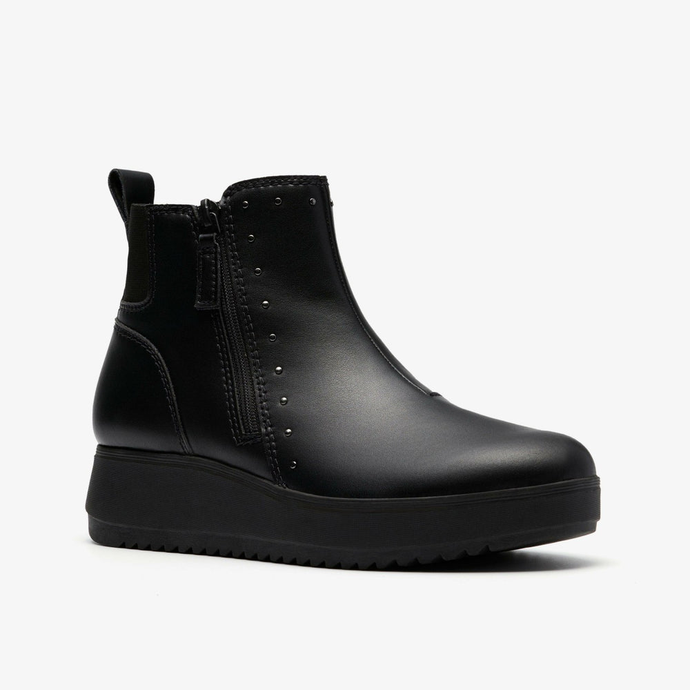 Zylah Willow Black Leather | Clarks For Sale