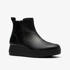 Zylah Willow Black Leather | Clarks For Sale