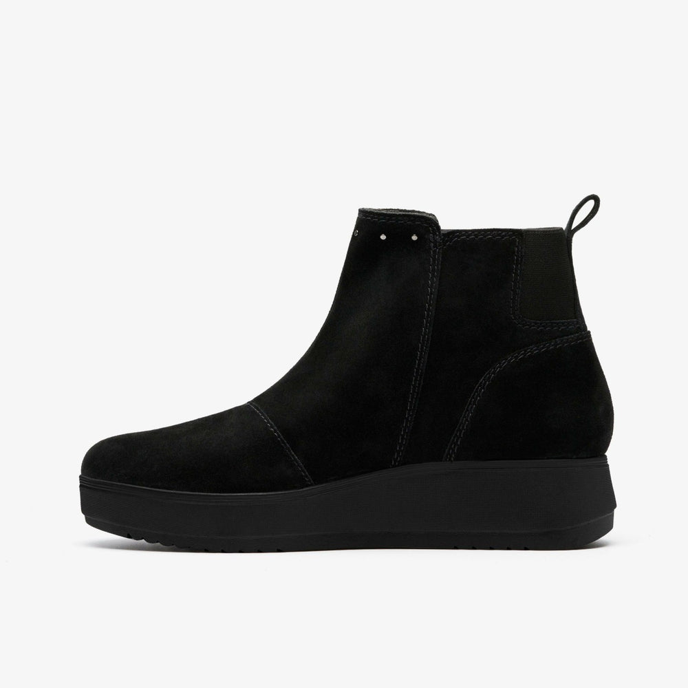 Zylah Willow Black Suede | Clarks Onsale