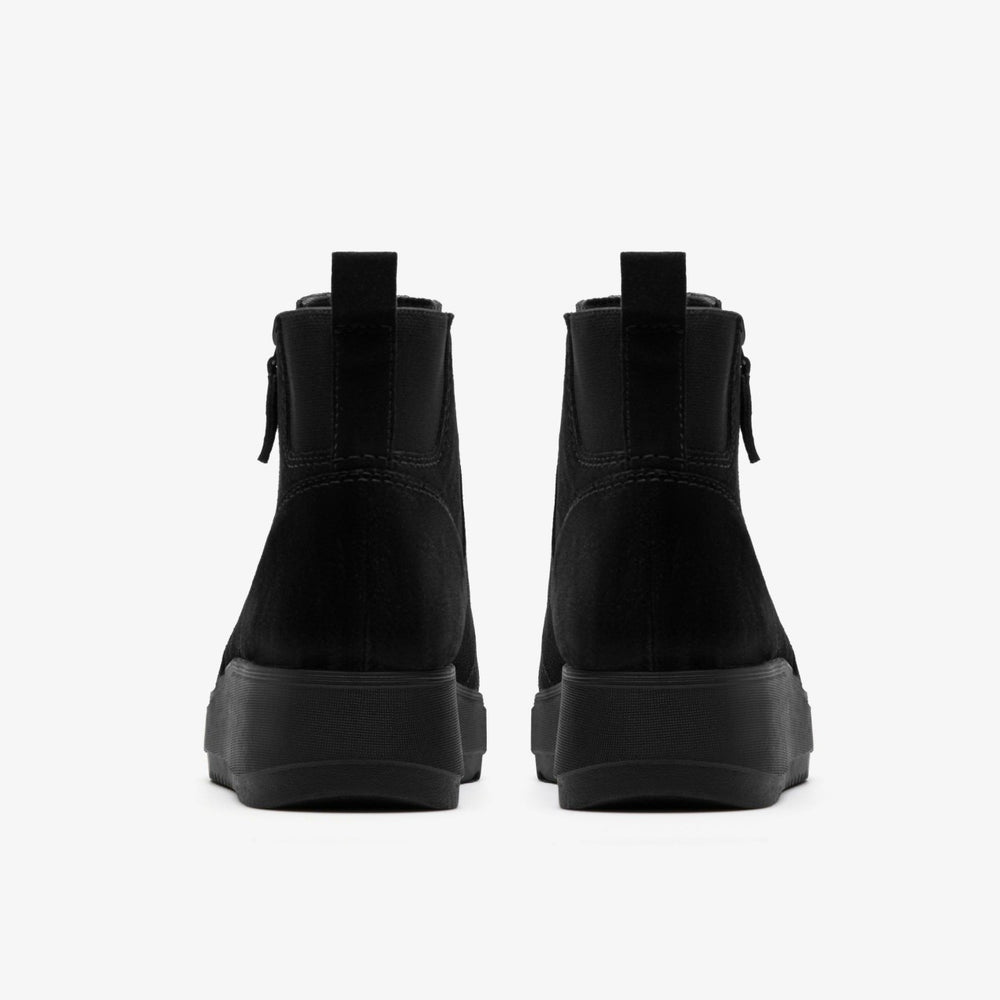 Zylah Willow Black Suede | Clarks Onsale