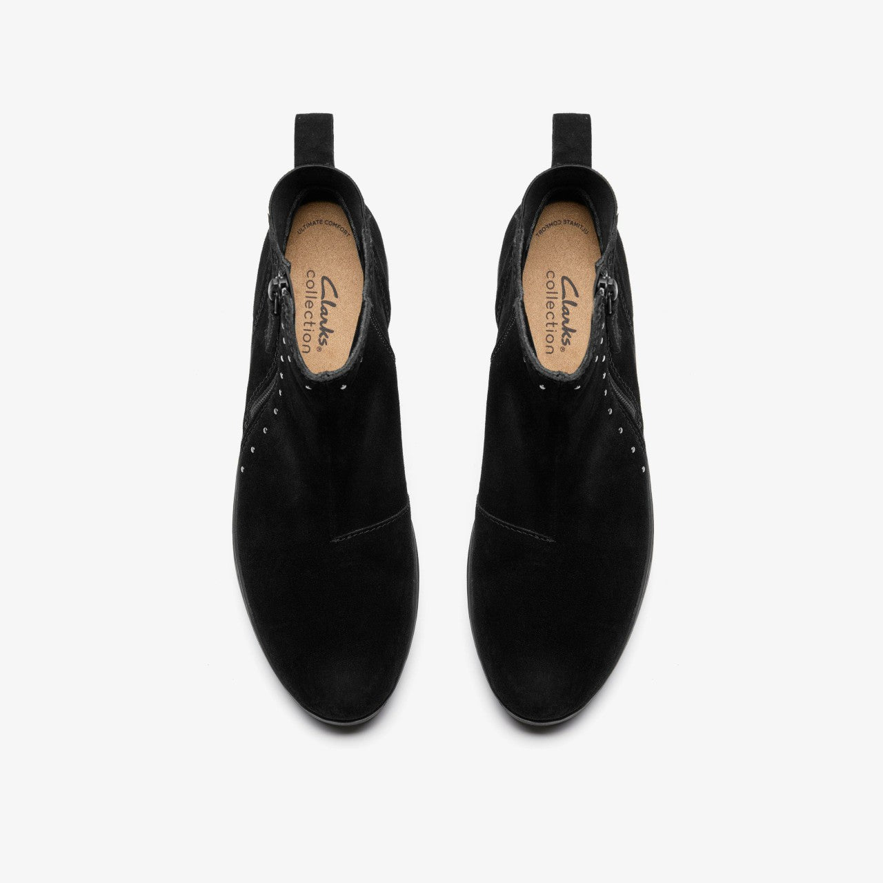 Zylah Willow Black Suede | Clarks Onsale