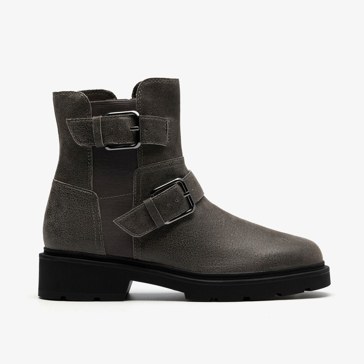 Lauryl Bay Dark Grey Leather | Clarks For Sale