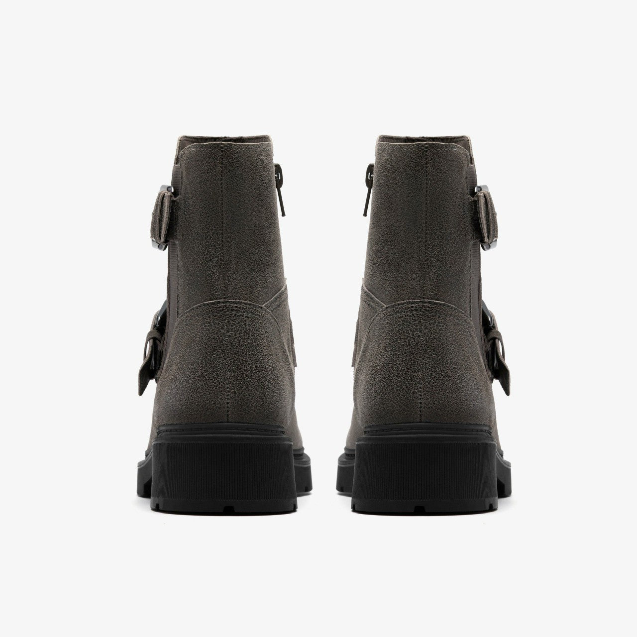 Lauryl Bay Dark Grey Leather | Clarks For Sale