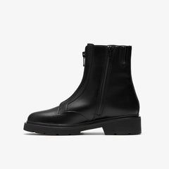 Lauryl Zip Black Leather | Clarks For Sale