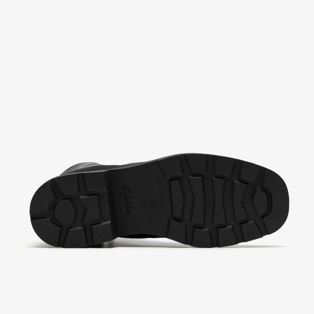 Lauryl Zip Black Leather | Clarks For Sale