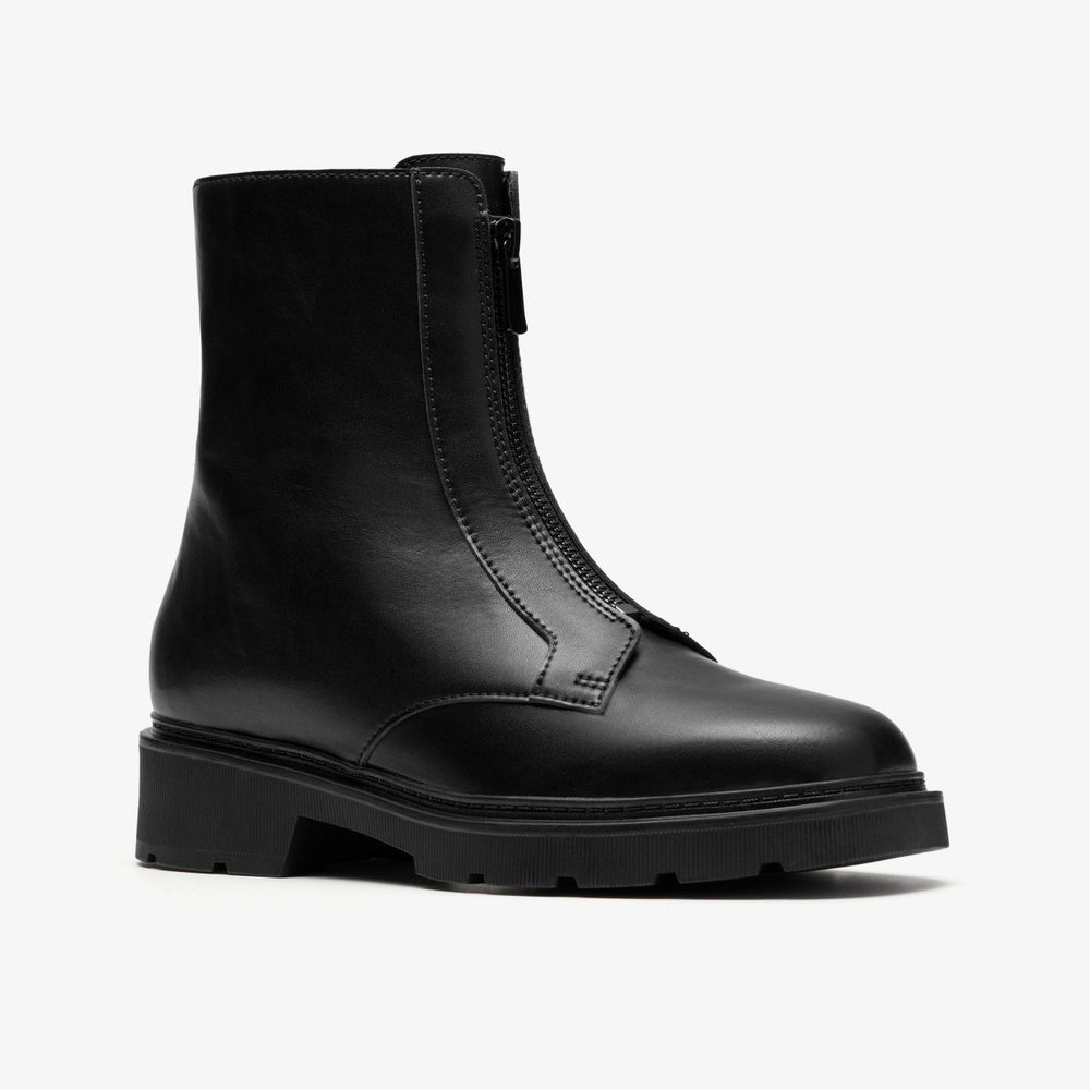 Lauryl Zip Black Leather | Clarks For Sale