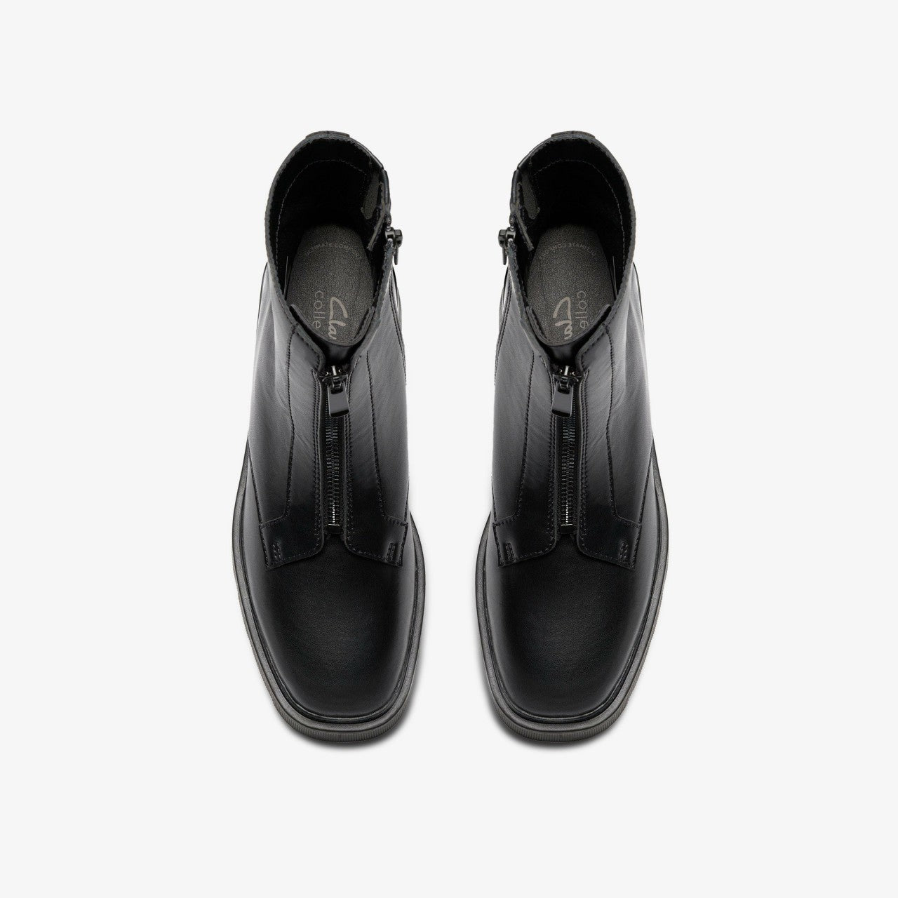 Lauryl Zip Black Leather | Clarks For Sale