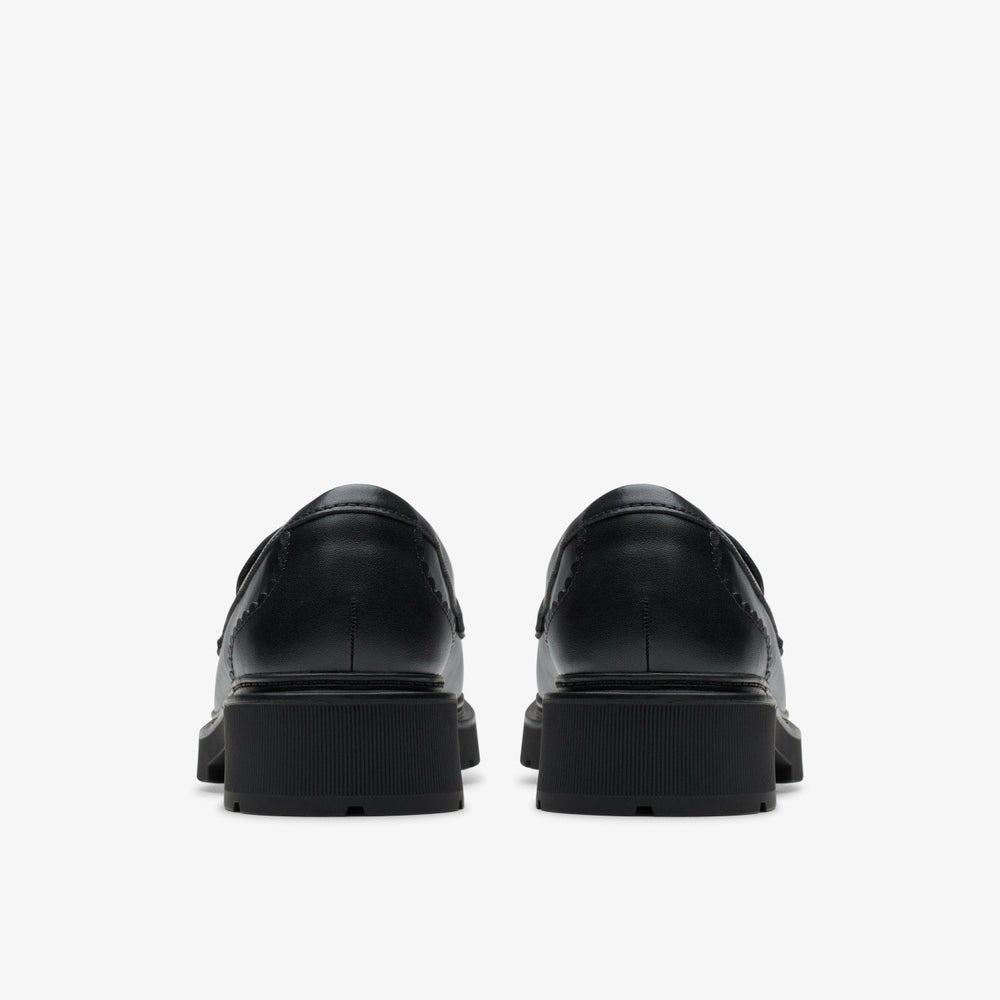 Lauryl Tassel Black Leather | Clarks Sale