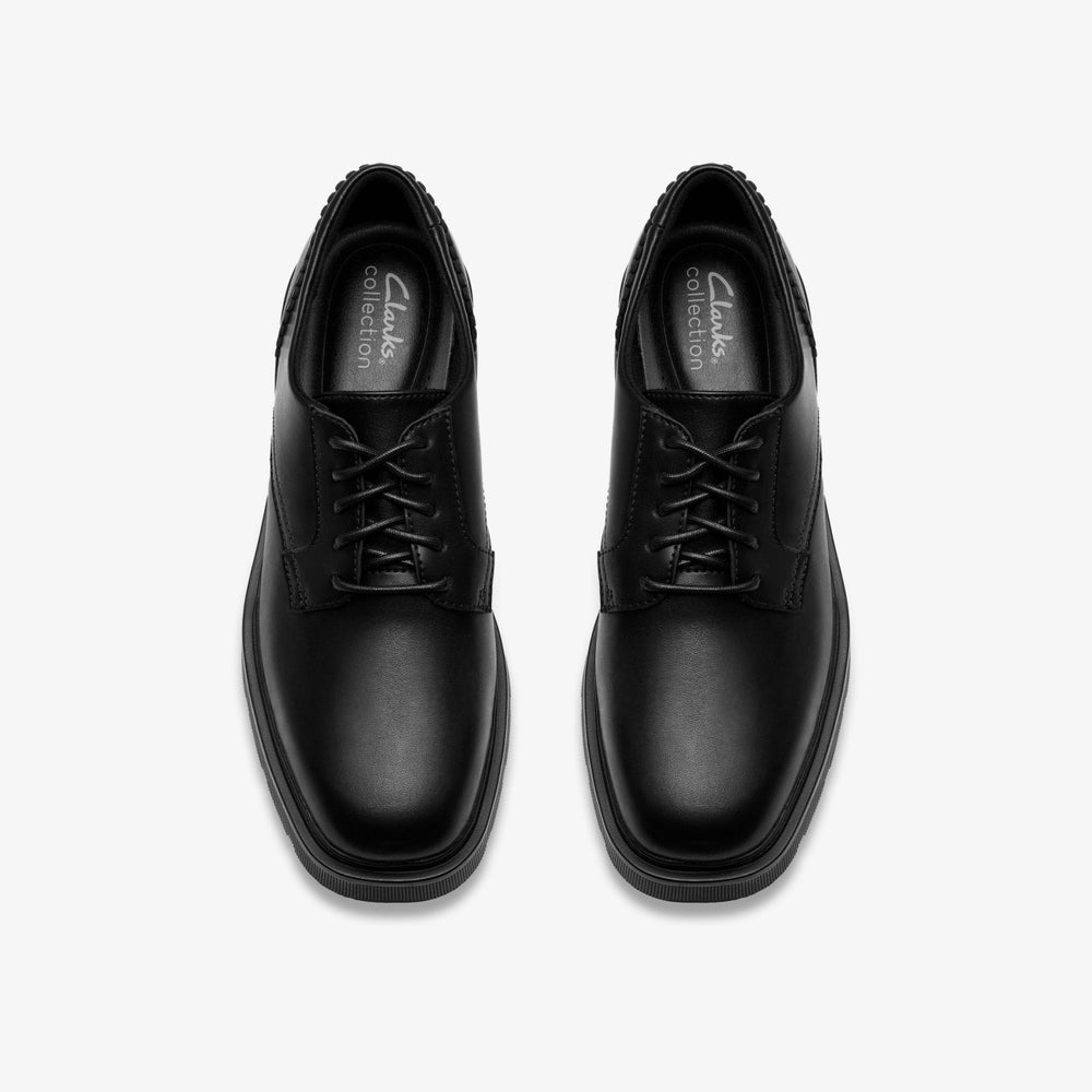 Lauryl Lace Black Leather | Clarks For Sale