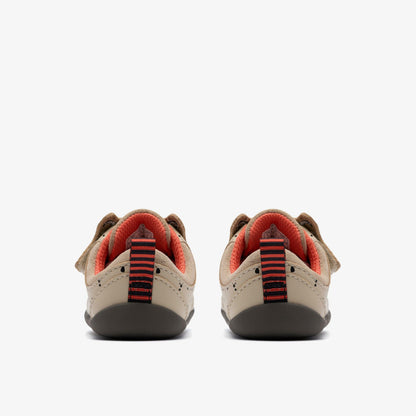 Roamer Wish Toddler Off White Print | Clarks Onsale