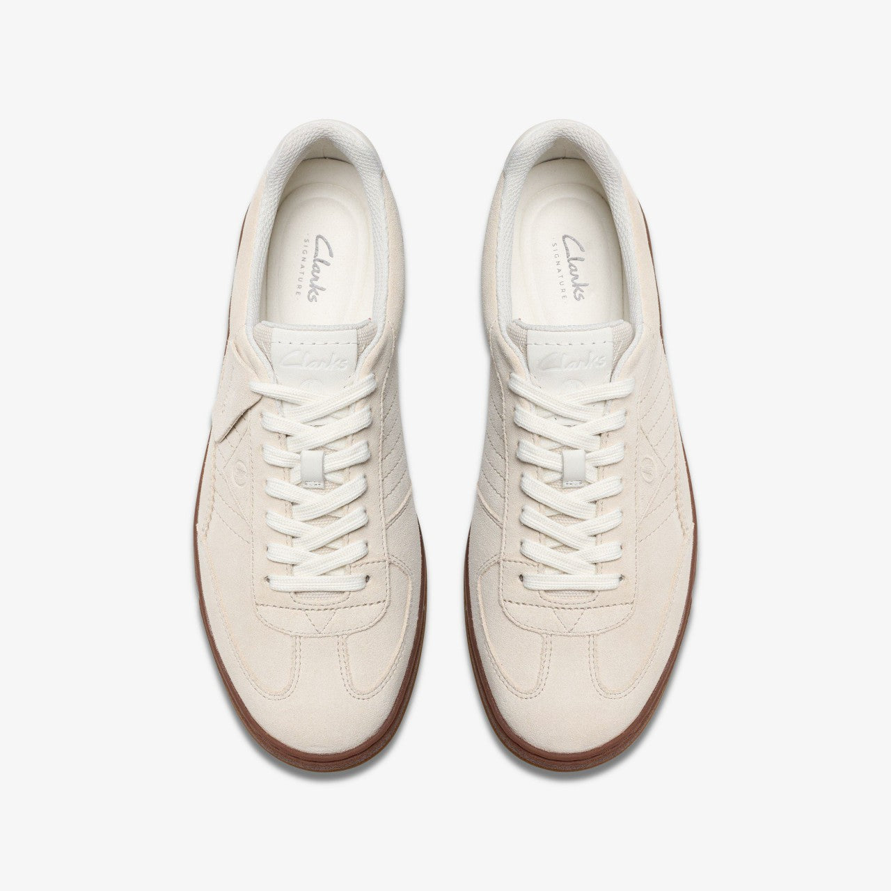 Craft Rally Ace Off White Suede | Clarks