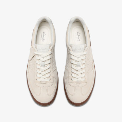Craft Rally Ace Off White Suede | Clarks