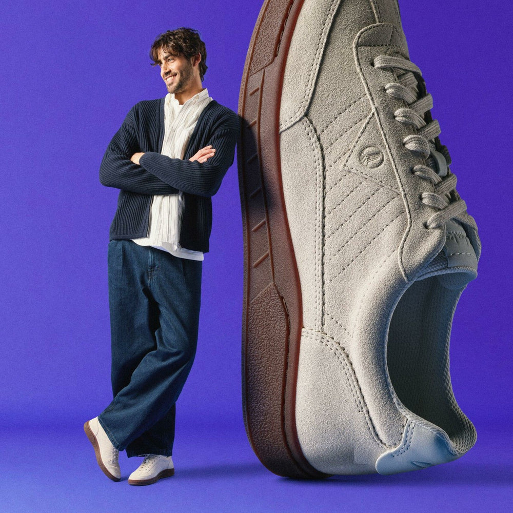 Craft Rally Ace Off White Suede | Clarks