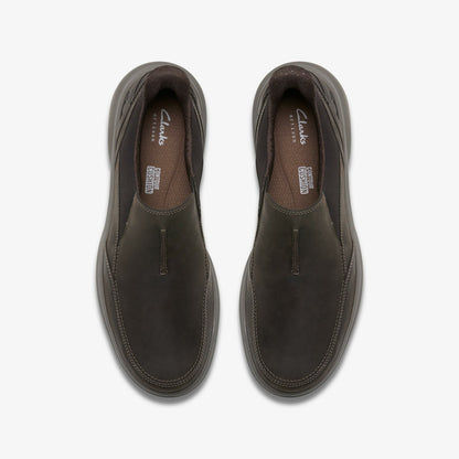 Mullan Step Dark Brown Leather | Clarks