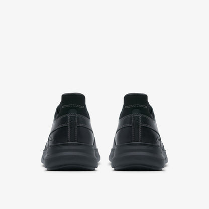 Mullan Easy Black Leather | Clarks Sale