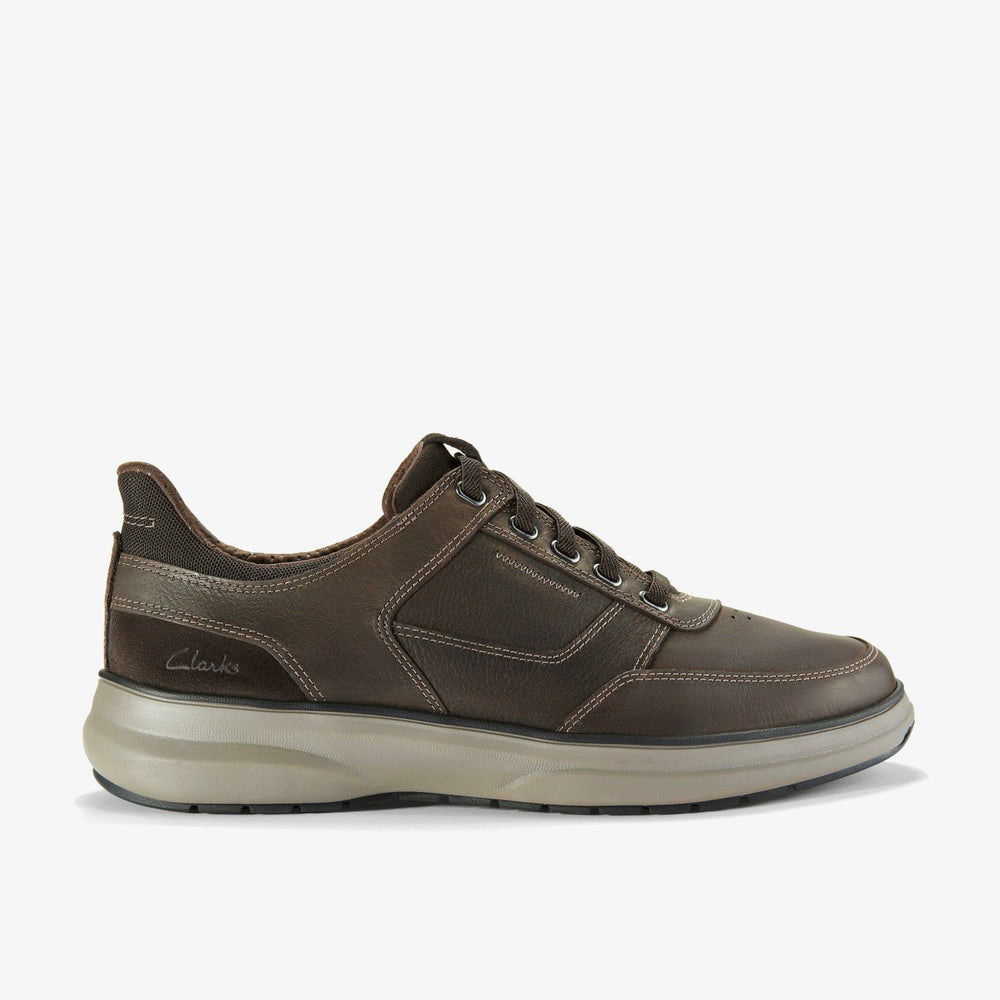Mullan Easy Dark Brown Leather | Clarks For Sale