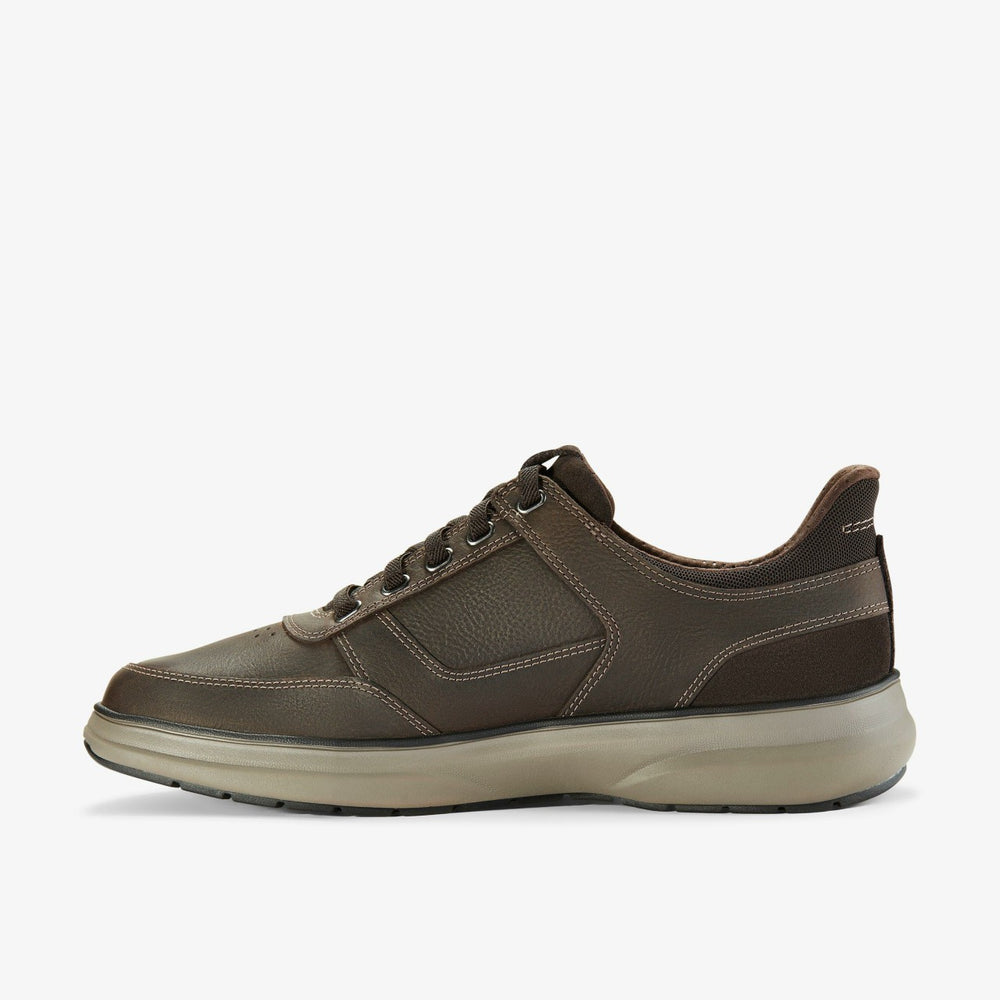 Mullan Easy Dark Brown Leather | Clarks For Sale