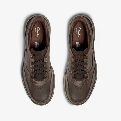 Mullan Easy Dark Brown Leather | Clarks For Sale