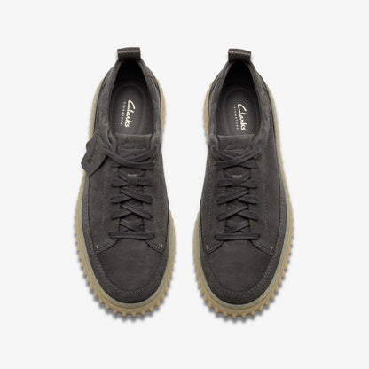 Torhill Lace Dark Grey Nubuck | Clarks