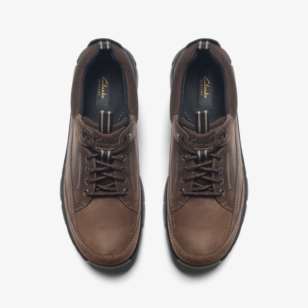Spypath Lo GORE-TEX Dark Brown Leather | Clarks Discount