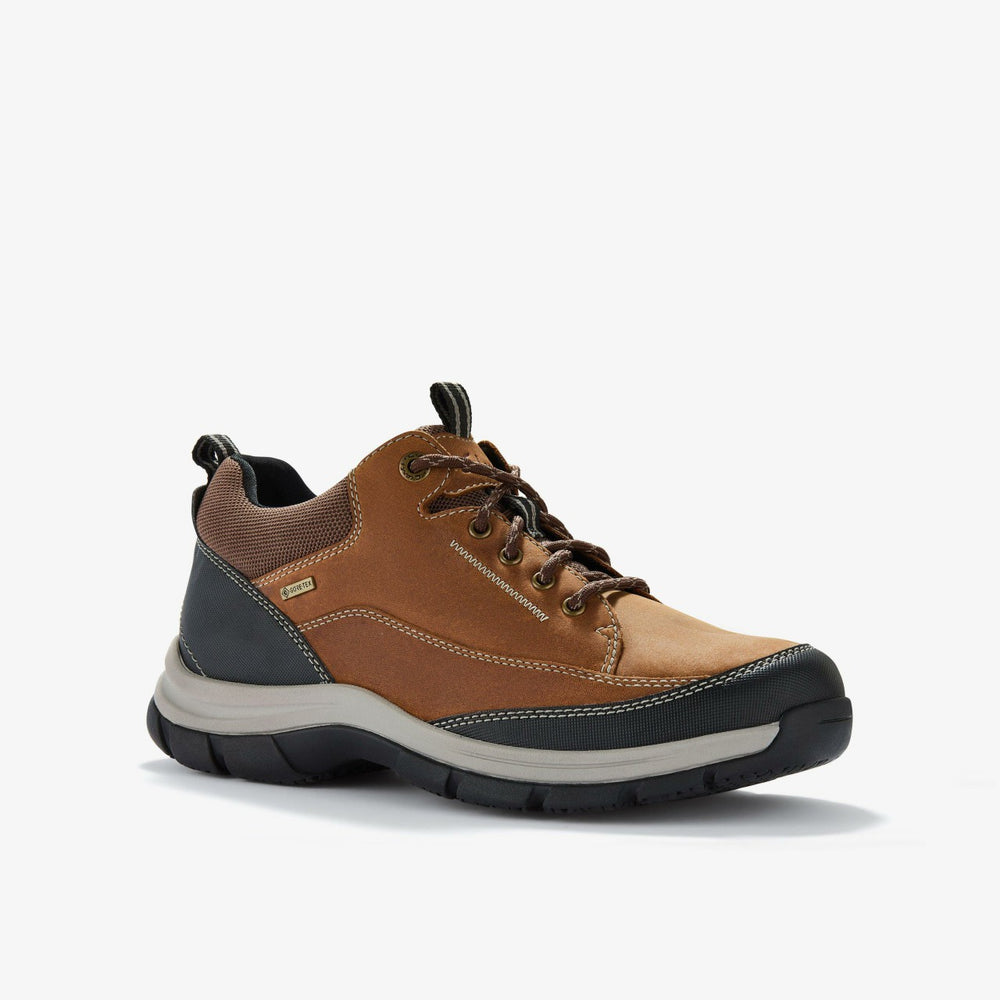 Spypath Lo GORE-TEX Dark Tan Leather | Clarks Sale