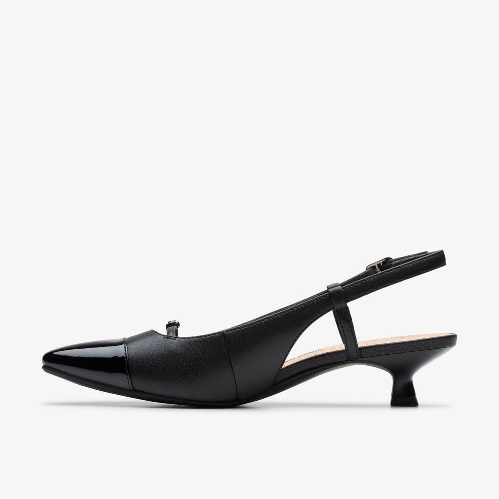 Scarlyt Rowan Black Leather | Clarks For Sale