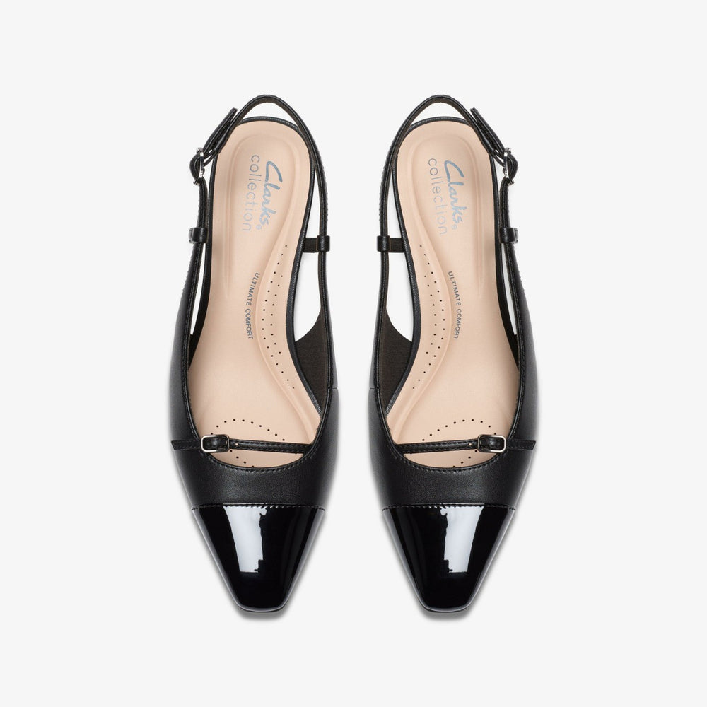 Scarlyt Rowan Black Leather | Clarks For Sale