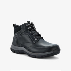 Spypath Hi GORE-TEX Black Leather | Clarks