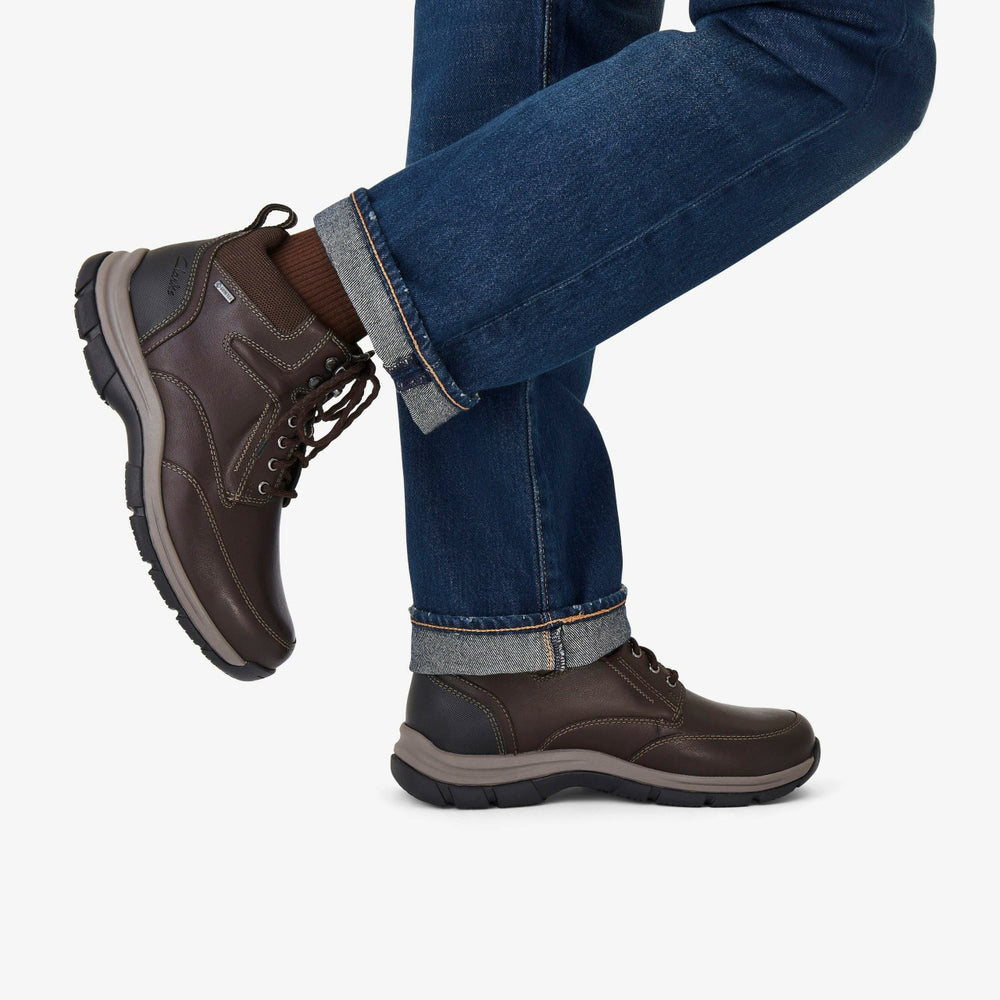 Spypath Hi GORE-TEX Dark Brown Leather | Clarks Sale
