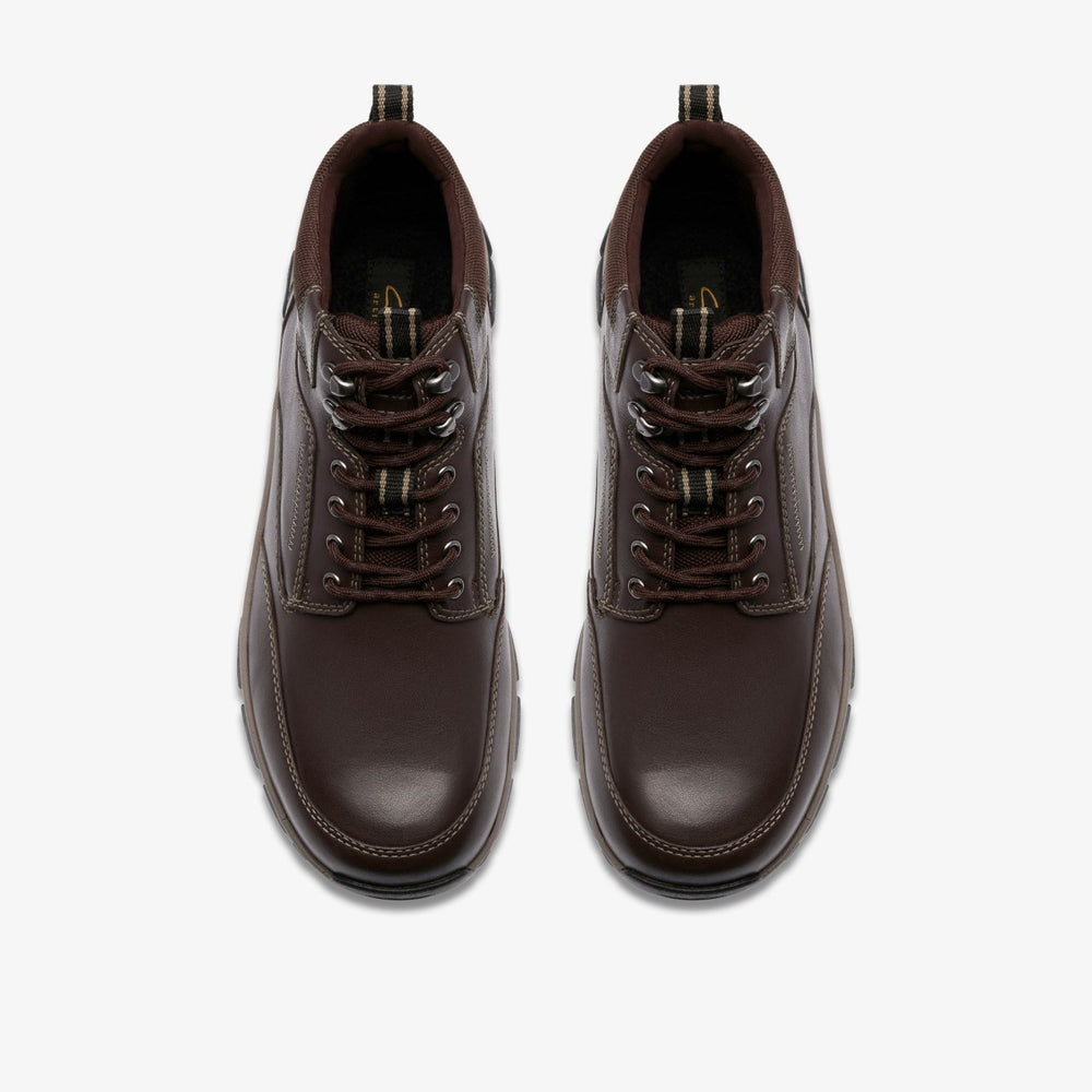Spypath Hi GORE-TEX Dark Brown Leather | Clarks Sale