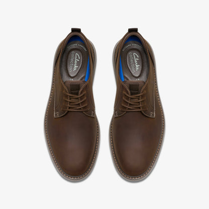 Brantin Plain Beeswax Leather | Clarks Onsale