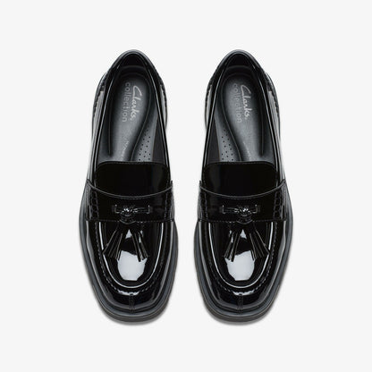 Lauryl Tassel Black Patent | Clarks For Sale