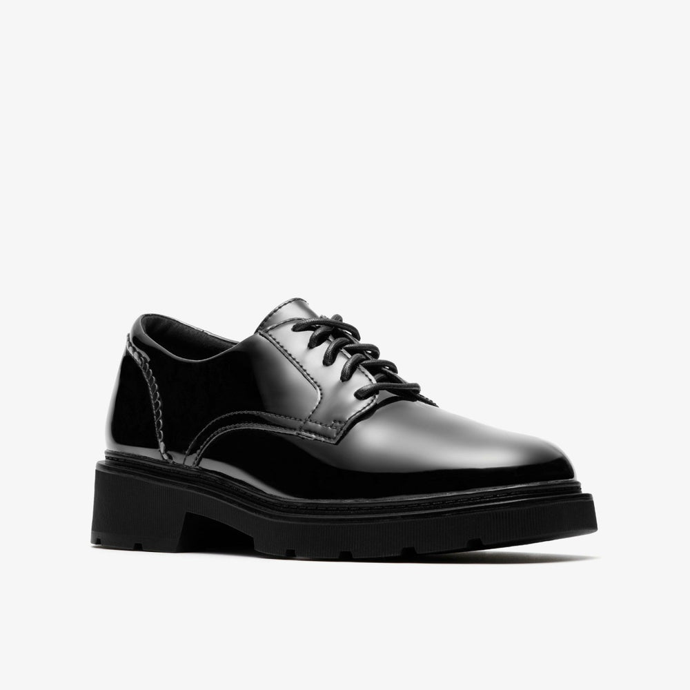 Lauryl Lace Black Patent | Clarks US