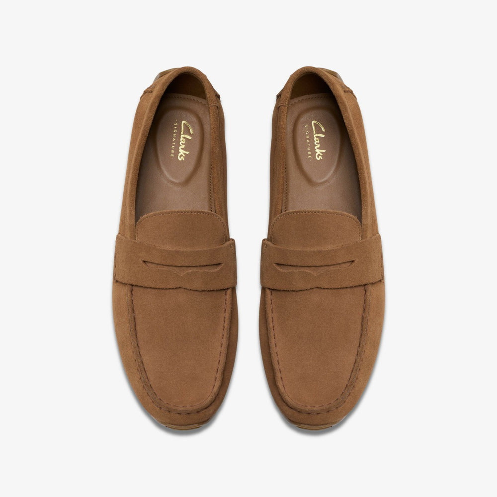 Corsley Bar Cola Suede | Clarks For Sale
