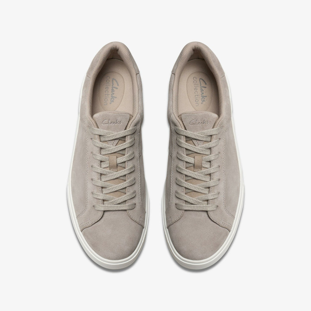 Romsey Lace Grey Suede | Clarks For Sale
