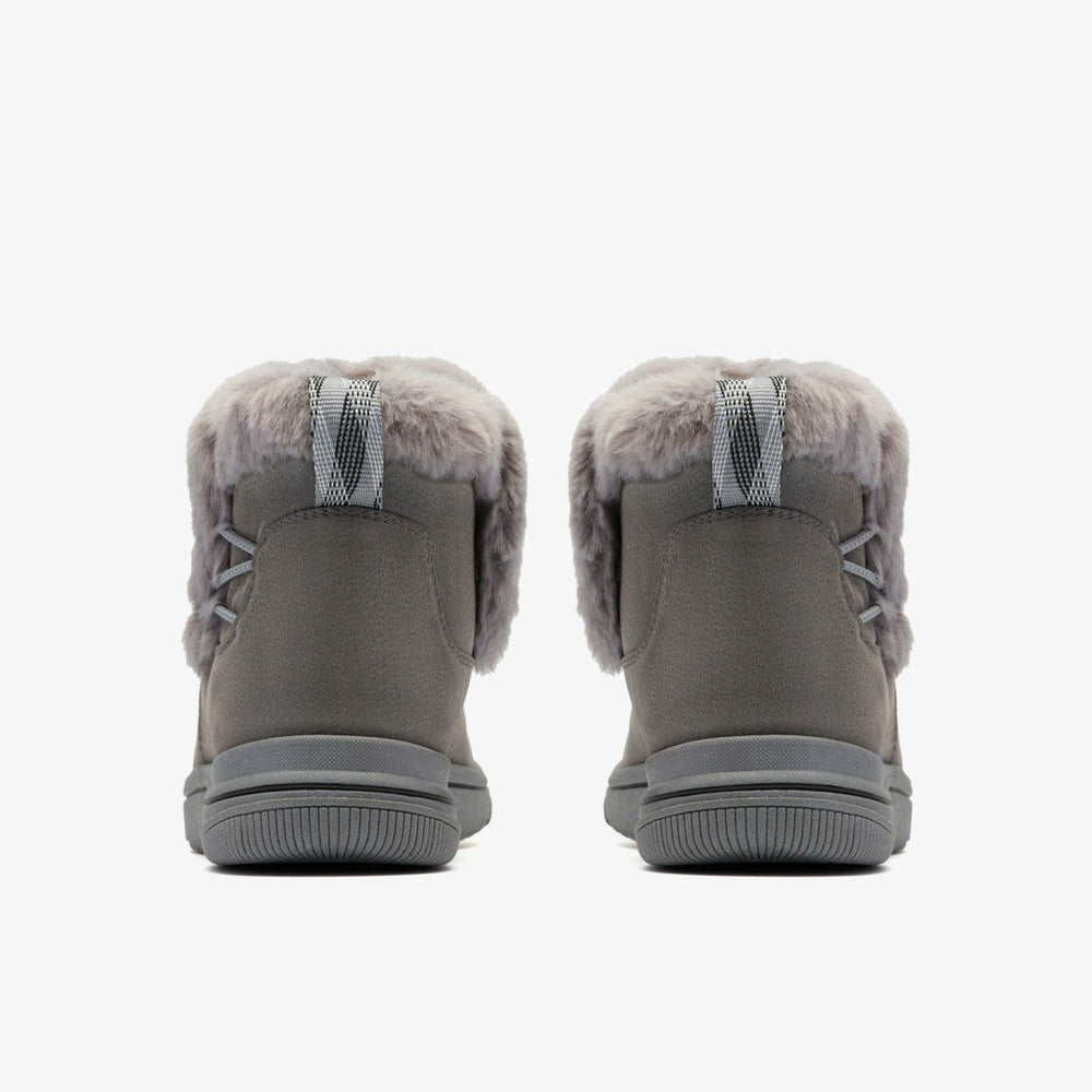 Brinkley Fur Dark Grey Combination | Clarks Discount