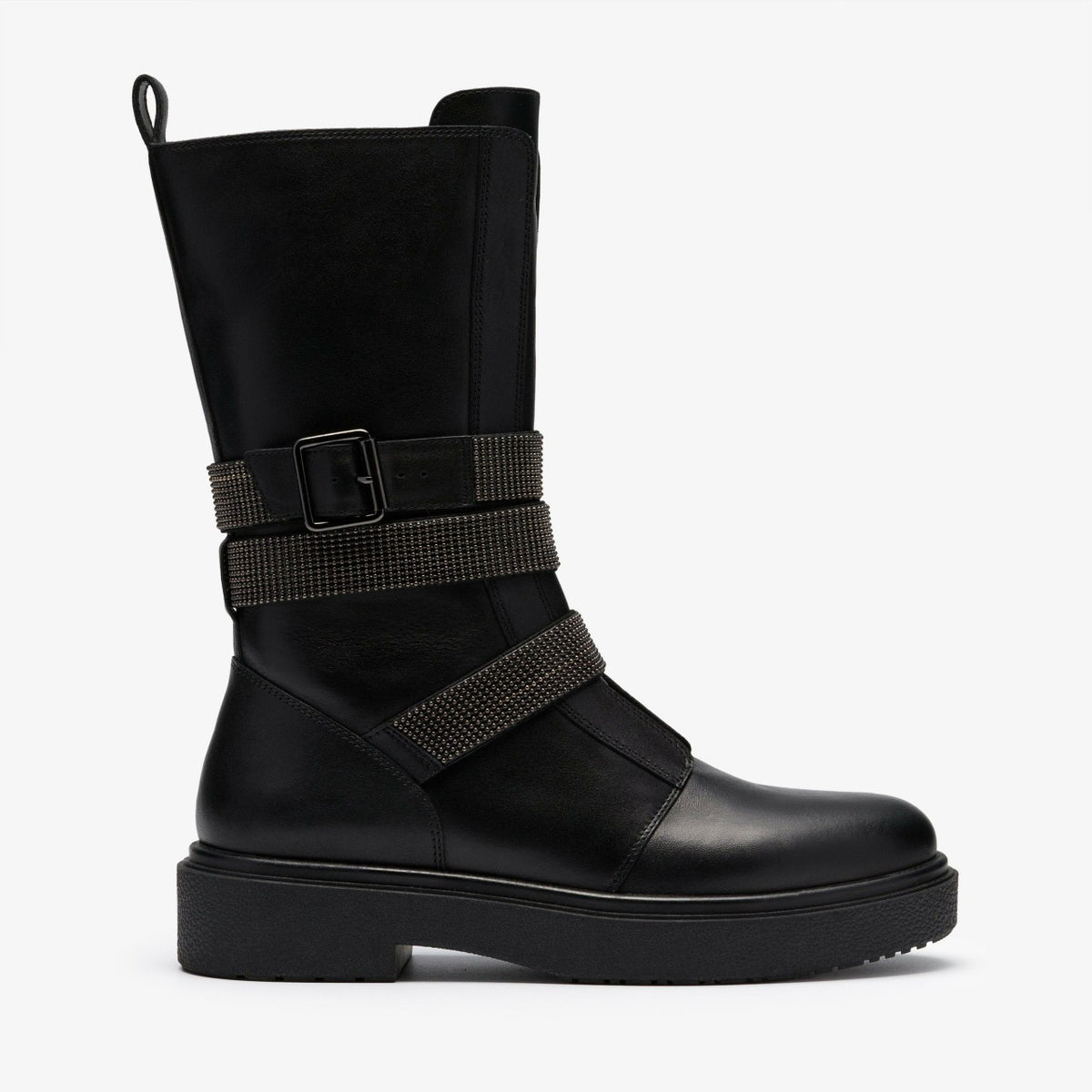 Muster Chain Black Leather | Clarks Sale