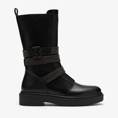 Muster Chain Black Leather | Clarks Sale