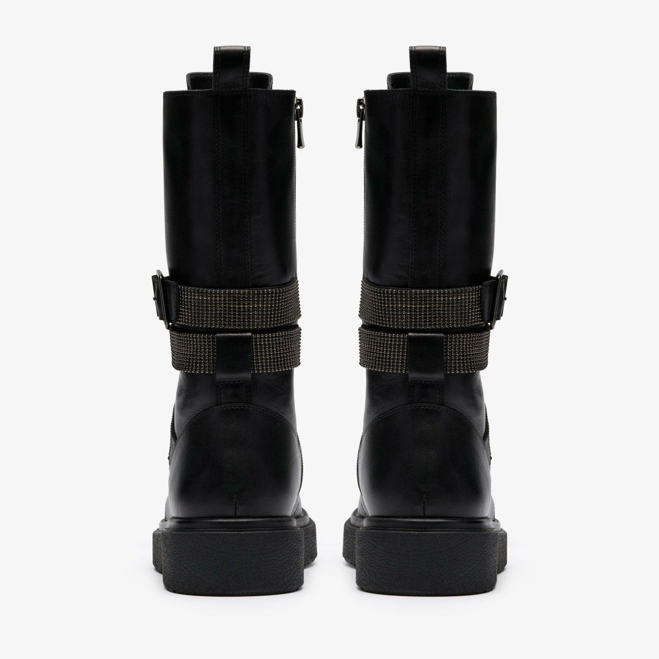 Muster Chain Black Leather | Clarks Sale