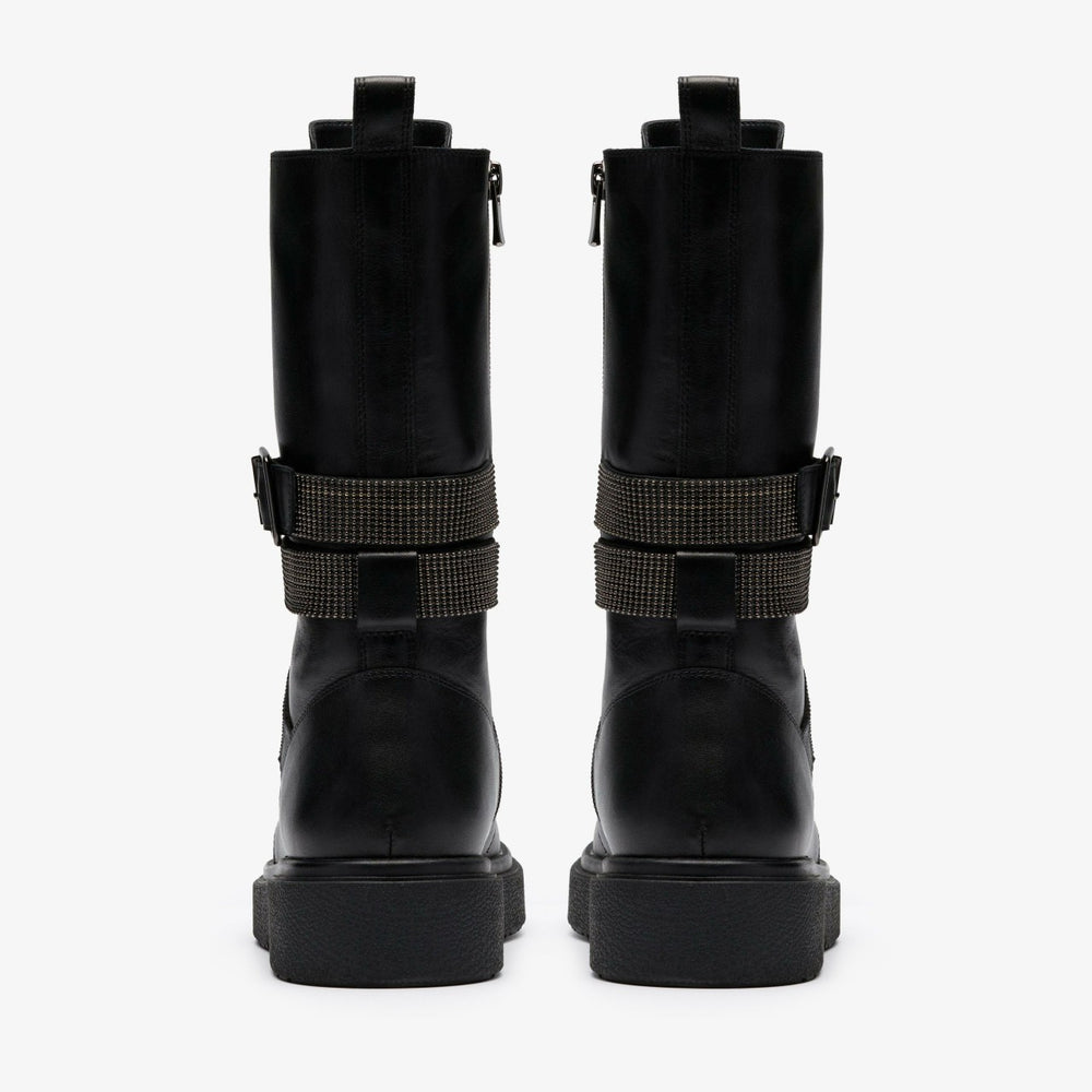Muster Chain Black Leather | Clarks Sale