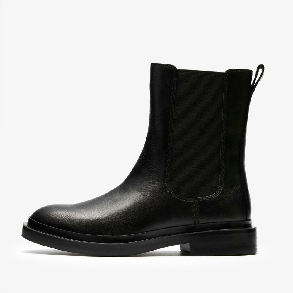 Previa Top Black Leather | Clarks Onsale