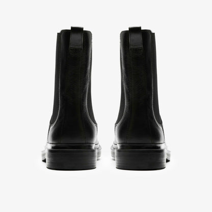 Previa Top Black Leather | Clarks Onsale