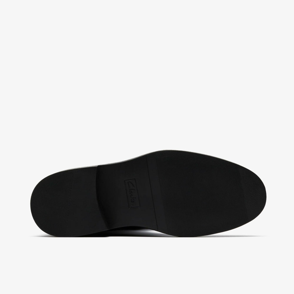Previa Hi Black Leather | Clarks Discount
