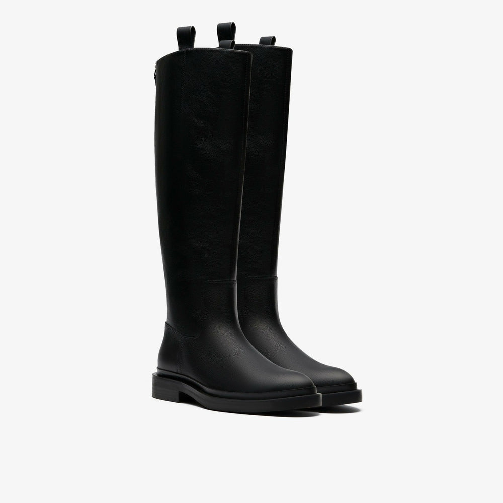 Previa Hi Black Leather | Clarks Discount
