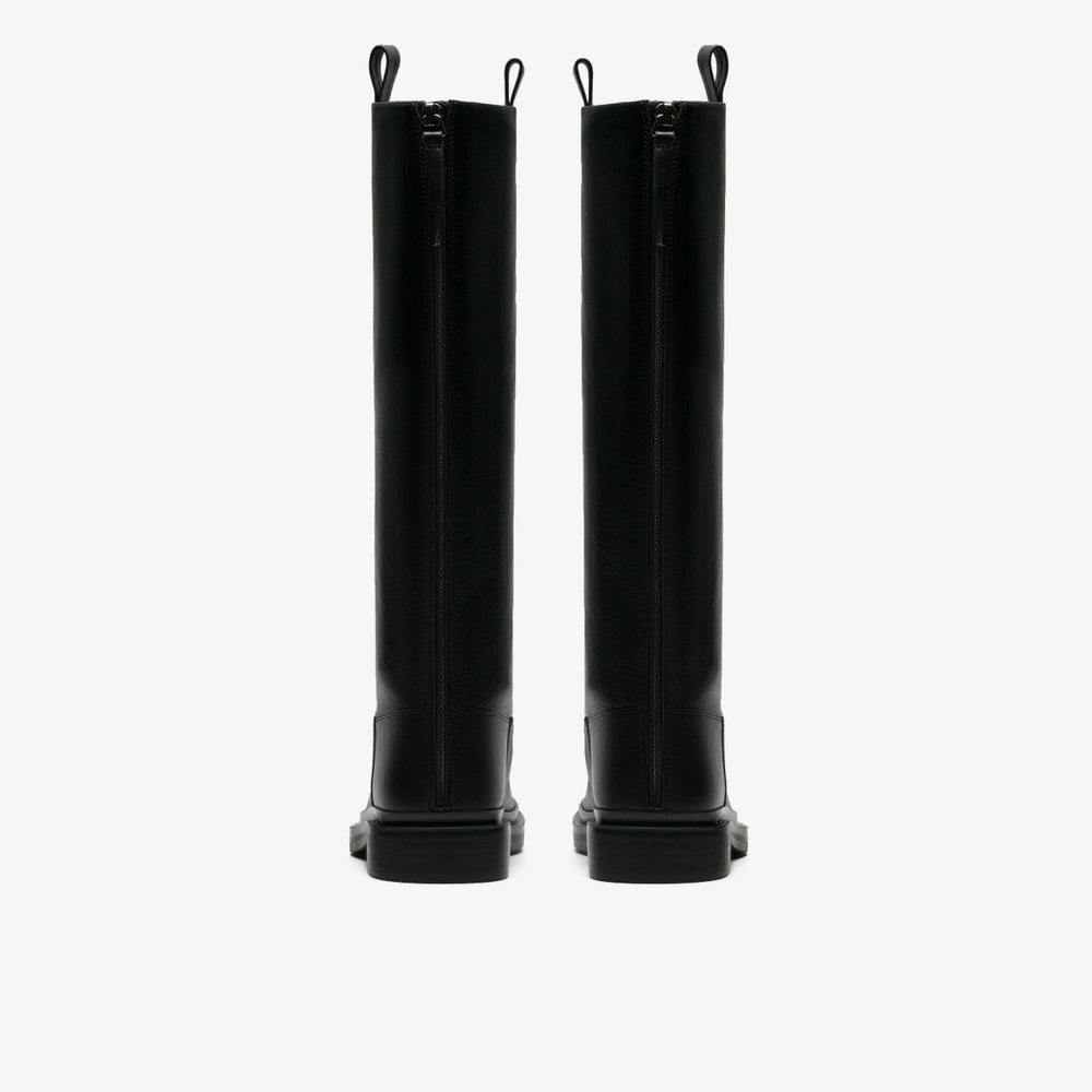 Previa Hi Black Leather | Clarks Discount