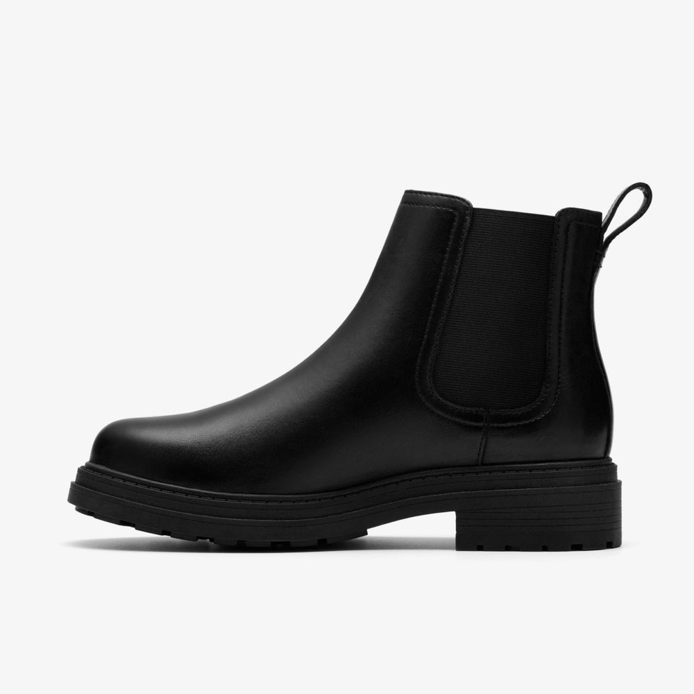 Orinoco3 Lane Black Leather | Clarks Onsale